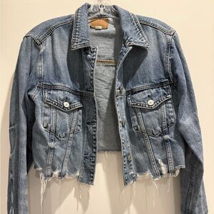 American Eagle Outfitters Blue Denim Jacket